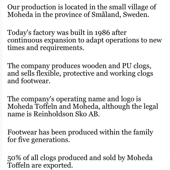 Moheda Swedish Sweden Linnea White Floral Leather Clogs Mules Womens New 40 - Picture 13 of 14